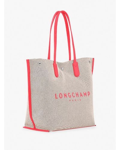 Longchamp Borsa tote Roseau grande - Rosa