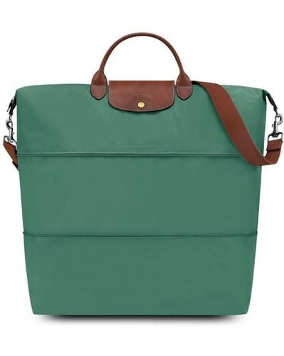 Longchamp `Le Pliage Original` Small Extensible Travel Bag - Green
