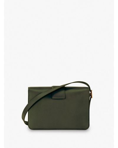 Longchamp `Box-Trot` Medium Crossbody Bag - Verde