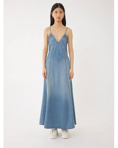 Chloé Long Dress - Blu