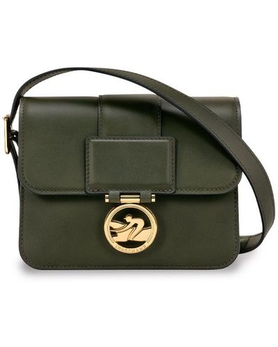 Longchamp `Box-Trot` Small Crossbody Bag - Verde