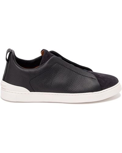 Black Zegna Sneakers for Men | Lyst