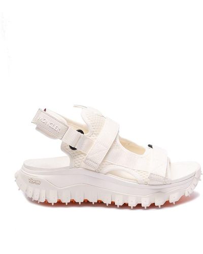 Moncler `trailgrip Vela` Sandals - White