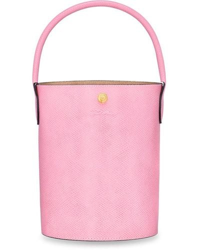 Longchamp `epure` Small Bucket Bag - Pink
