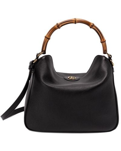 Gucci ` Diana` Medium Shoulder Bag - Black
