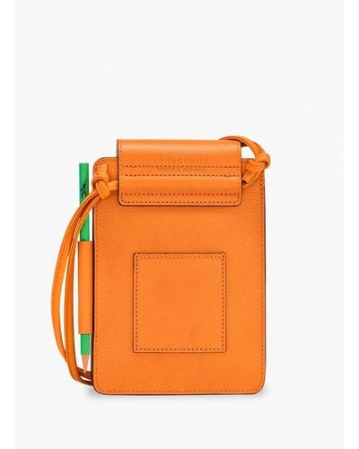 Longchamp `Epure` Extra Small Crossbody Bag - Arancione
