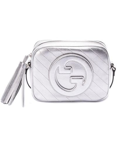Gucci ` Blondie` Small Shoulder Bag - White