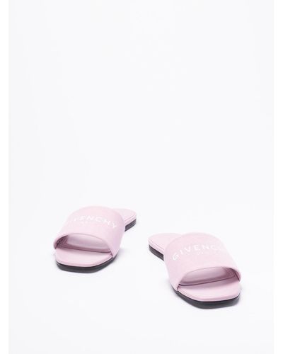Givenchy `4G` Flat Sandals - Rosa
