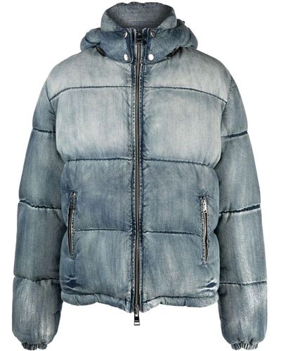 Denim Puffer Jackets for Men - Up to 71% off | Lyst