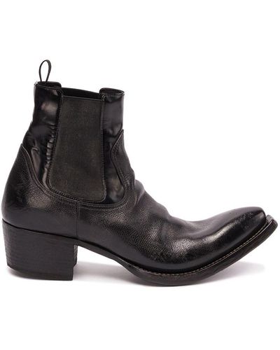 Prada `cowboy` Ankle Boots - Black