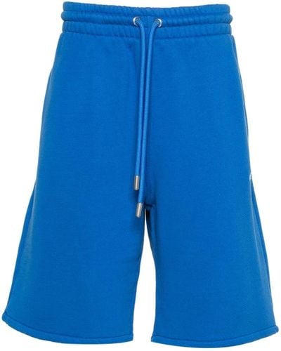 Off-White c/o Virgil Abloh Off- Bandana Arrow Cotton Shorts - Blue