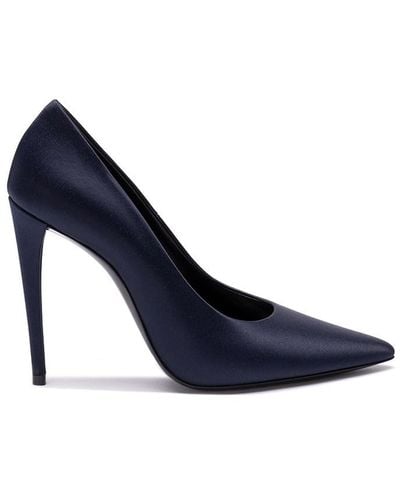 Saint Laurent `Monceau` Court Shoes - Blue