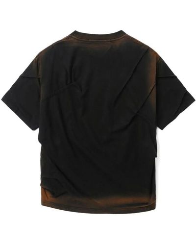 ANDERSSON BELL `Mardro Gradient` T-Shirts - Nero
