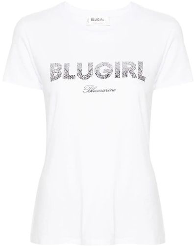 Blugirl Blumarine `Moda` T-Shirt - White