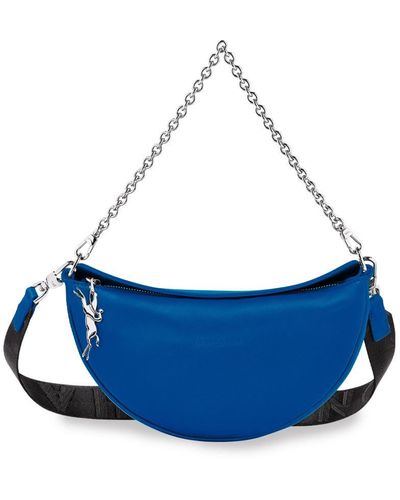 Longchamp `Smile` Small Crossbody Bag - Blue