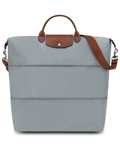 Longchamp `Le Pliage Original` Small Extensible Travel Bag - Gray