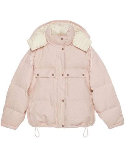 Gucci Padded Jacket - Natural