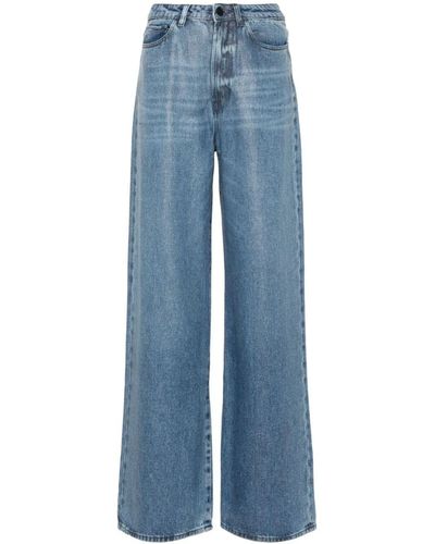 3x1 `Flip Darted` Jeans - Blue