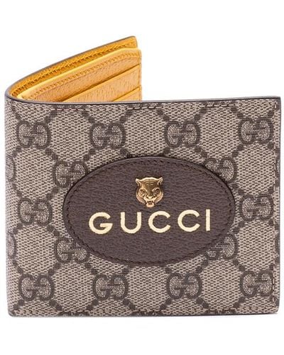 Gucci `Neo Vintage Gg Supreme` Wallet - White