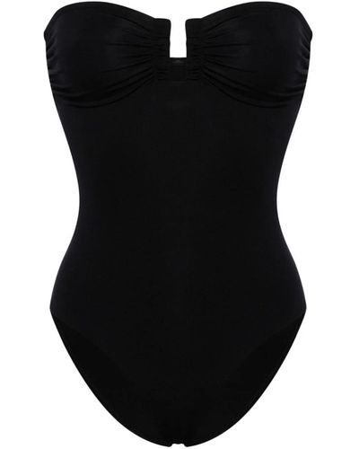 Eres Cassiopée Strapless Swimsuit - Black