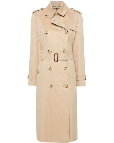 Burberry Trench Coat Clothing - Natural
