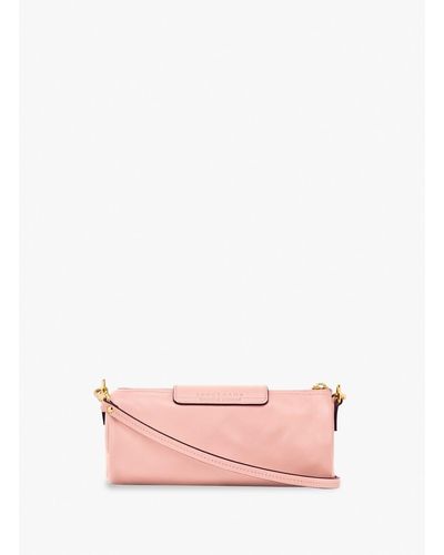 Longchamp `Le Pliage Grigri` Small Crossbody Bag - Rosa