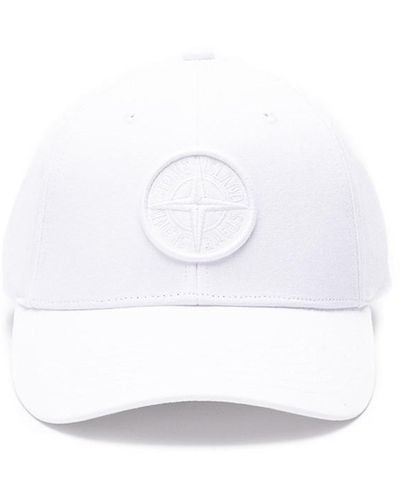 Stone Island Hat - White