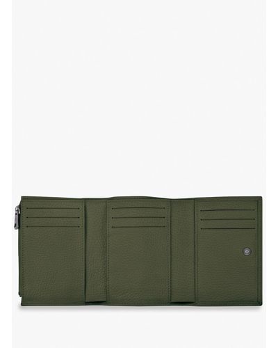 Longchamp `Roseau Essential` Wallet - Verde