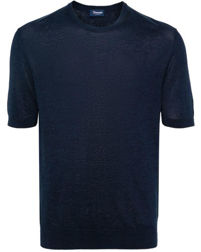 Drumohr T-Shirt - Blue