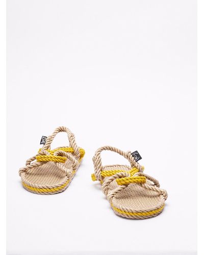 Nomadic State Of Mind `Mountain Momma Bicolor` Sandals - Metallizzato