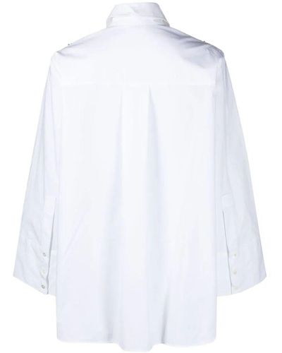 P.A.R.O.S.H. Camicia con paillettes - Bianco