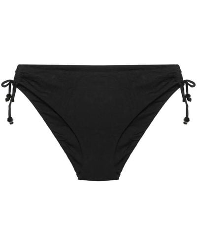 Twin Set `Oval T Logo` Bikini Slip - Black