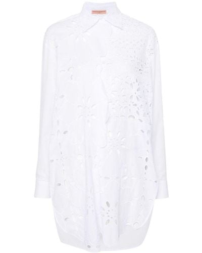 Ermanno Scervino Oversize Shirt - White