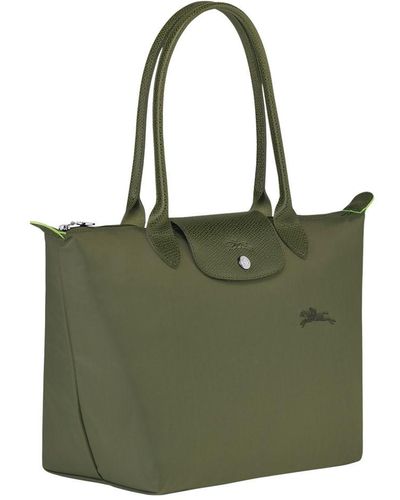 Longchamp Shopping 'Le Pliage Green' Piccola - Grigio