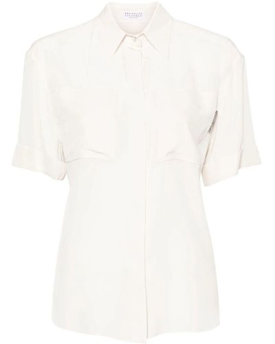 Brunello Cucinelli Blouse - White