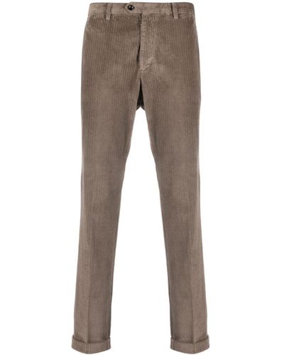 Drumohr Trousers Without Pinces - Grey