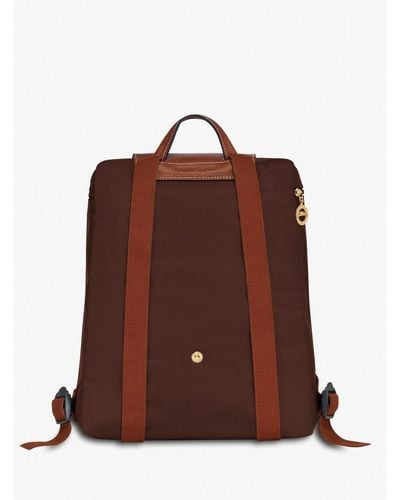Longchamp `Le Pliage Original` Medium Backpack - Marrone