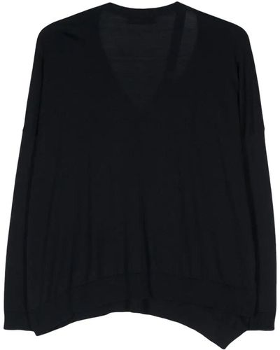 Gentry Portofino V-Neck Sweater - Nero