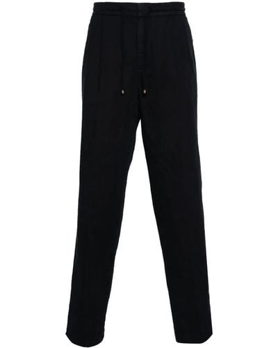 Brunello Cucinelli Drawstring Trousers - Black