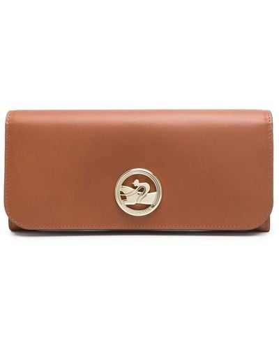 Longchamp Box-trot Long Continental Wallet - Brown