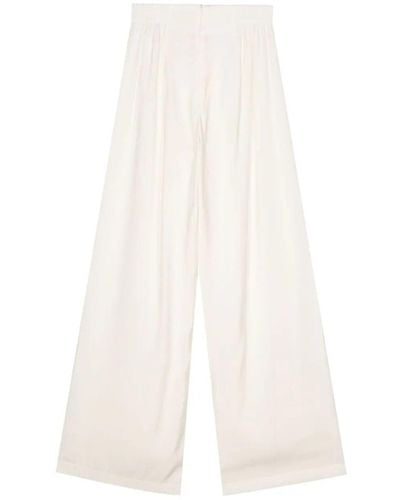 Gentry Portofino Wide Leg Pants - Bianco