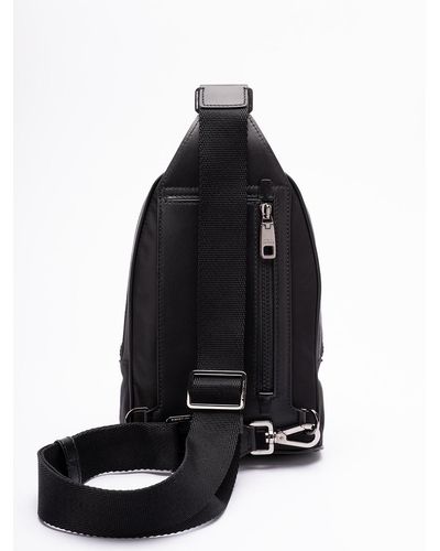 Dolce & Gabbana `Logo Lettering` Crossbody Bag - Nero