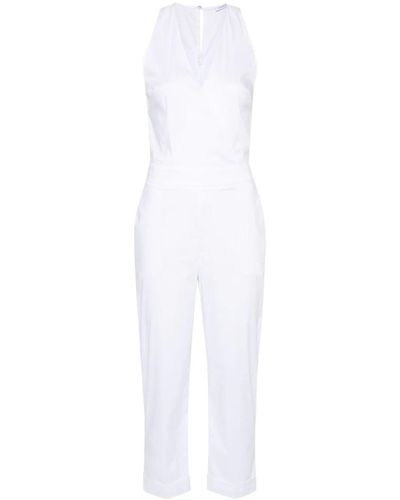 Patrizia Pepe Long Jumpsuit - White