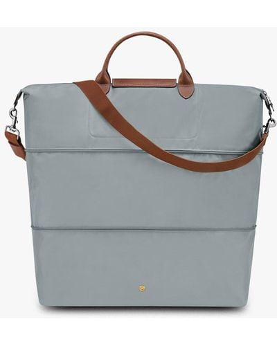 Longchamp `Le Pliage Original` Small Extensible Travel Bag - Grigio