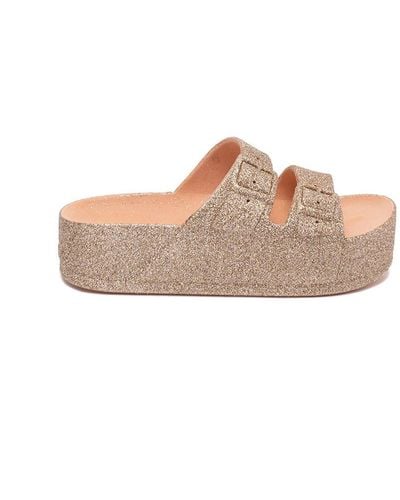 CACATOES Candy Scented And Sparkly Platform Sandals - Pink