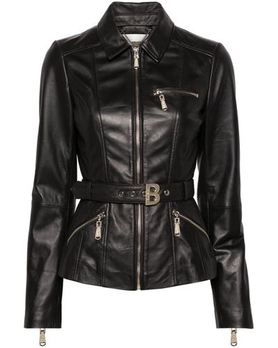 Blugirl Blumarine Leather Jacket - Black