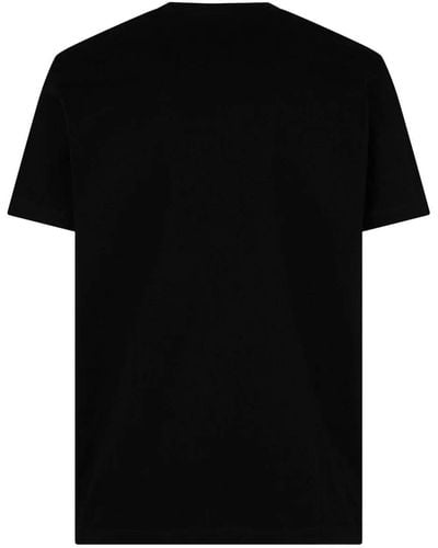 DSquared² T-shirt con applicazione - Nero