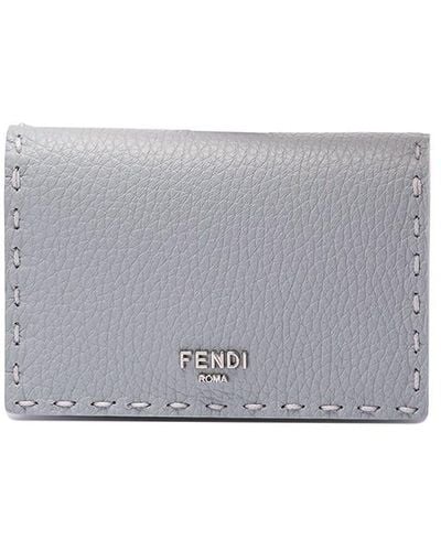 Fendi Business Card Case - Grey