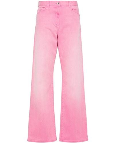 Patrizia Pepe `Essential` Denim Trousers - Pink