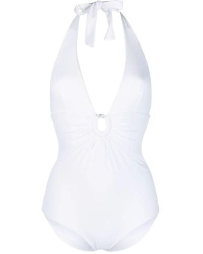 Fisico One-Piece Swimsuit - White